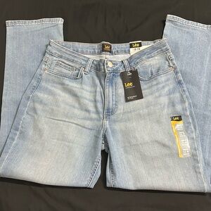 Lee Women’s Straight Jeans in Light Blue